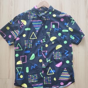 Rare 90's style button up short sleeve